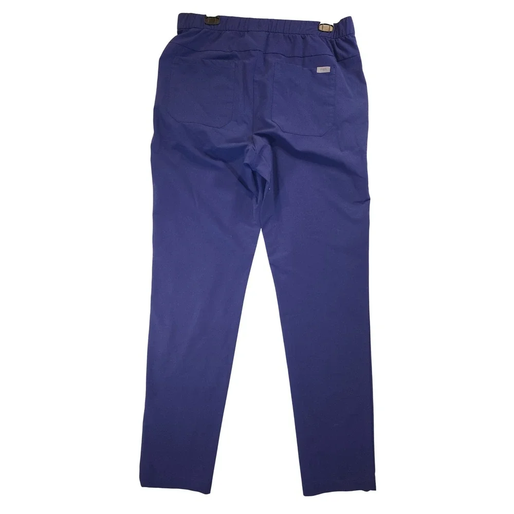 FIGSPRO Mens Royal Blue Straight Leg Scrub Pants Medium Tall M22WW2003T